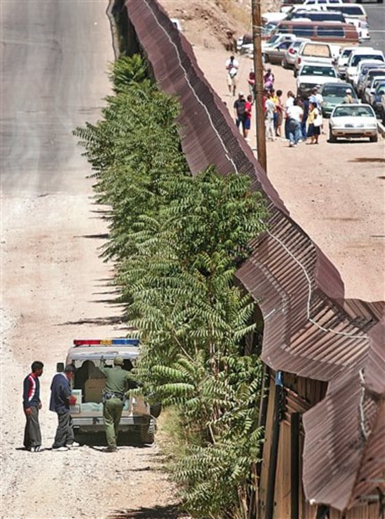 Illegal immigration and border security are heating up as issues in Arizona's Senate primary after the slaying of a border-area rancher and imminent passage of state legislation to crack down on illegal immigration. 
